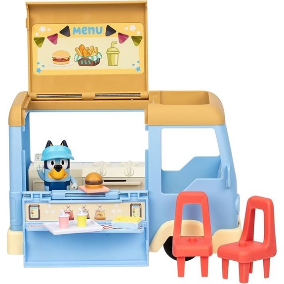 Bluey Play Chef Food Truck Set for Kids