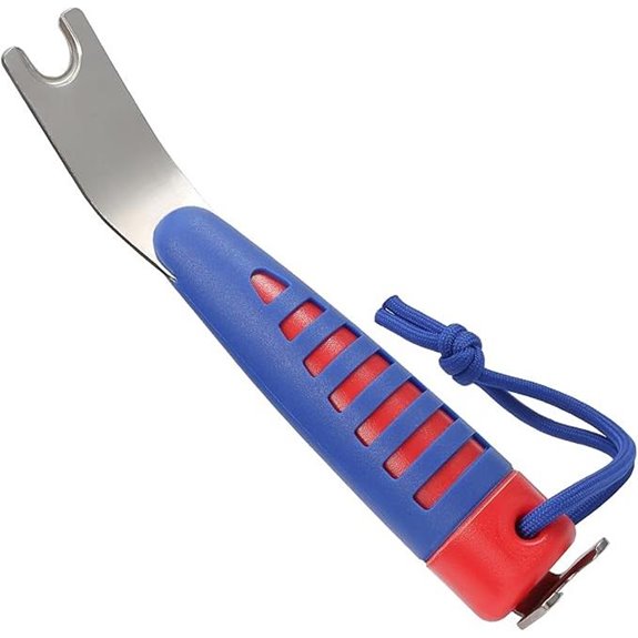 Boat Cover Snap Removal Tool with Silicone Grip