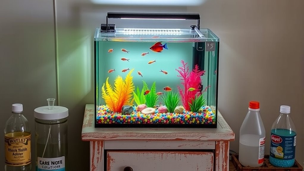 budget aquarium setup tips
