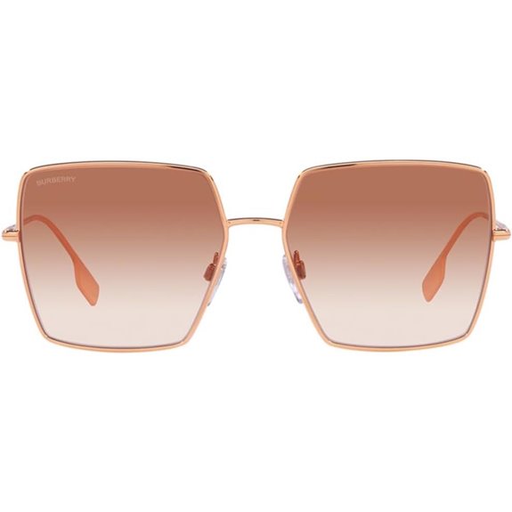 BURBERRY Sunglasses BE 3133 133713 Daphne Rose Gold Gradient Pink