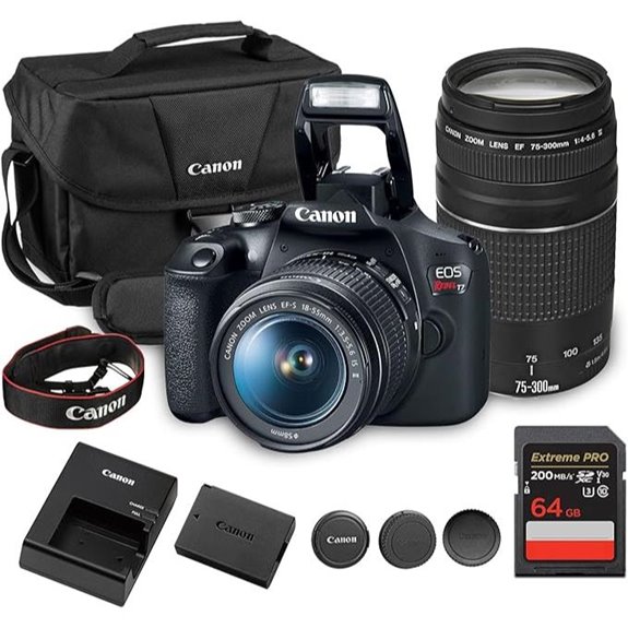 Canon EOS Rebel T7 DSLR Camera Kit with Lenses