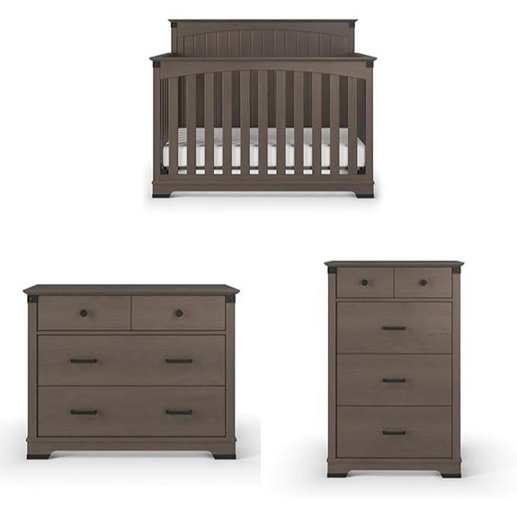 Child Craft Redmond Nursery Set (Crib Dresser Chest)