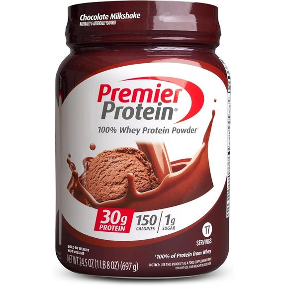 Premier Protein Powder Chocolate Milkshake (17 Servings)
