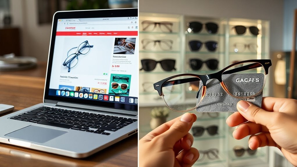 compare online and in store