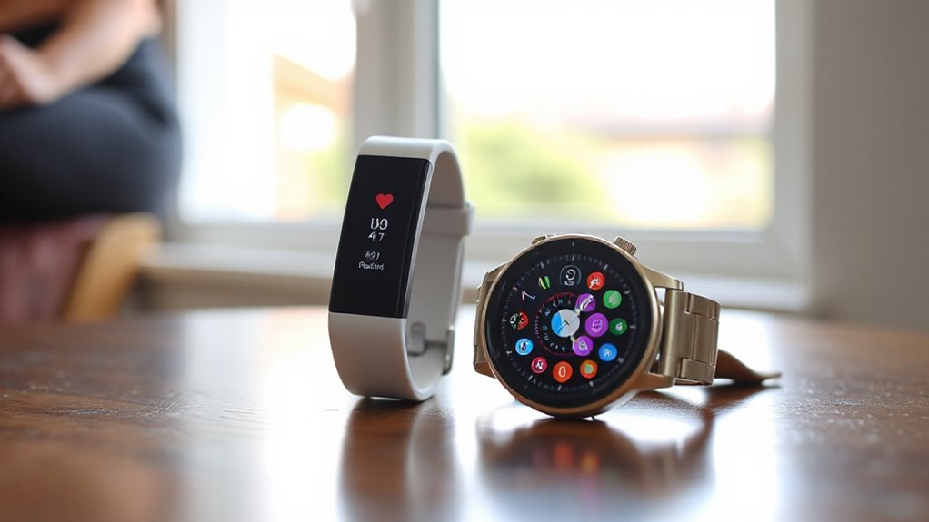 comparing fitness trackers and smartwatches