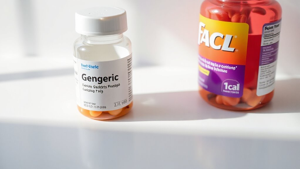 comparing generic and brand