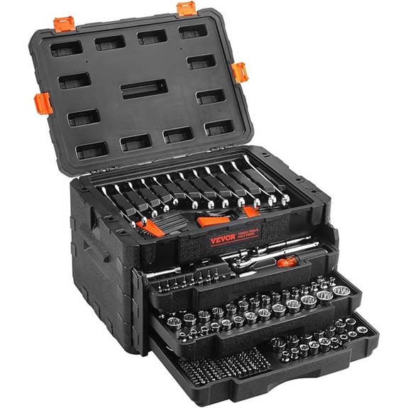 VEVOR 450-Piece Mechanic Tool and Socket Set