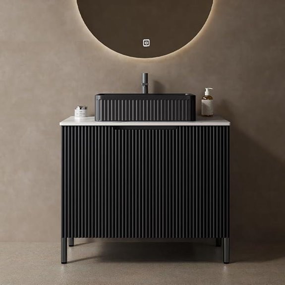 30 Modern Bathroom Vanity with Sink and Cabinet