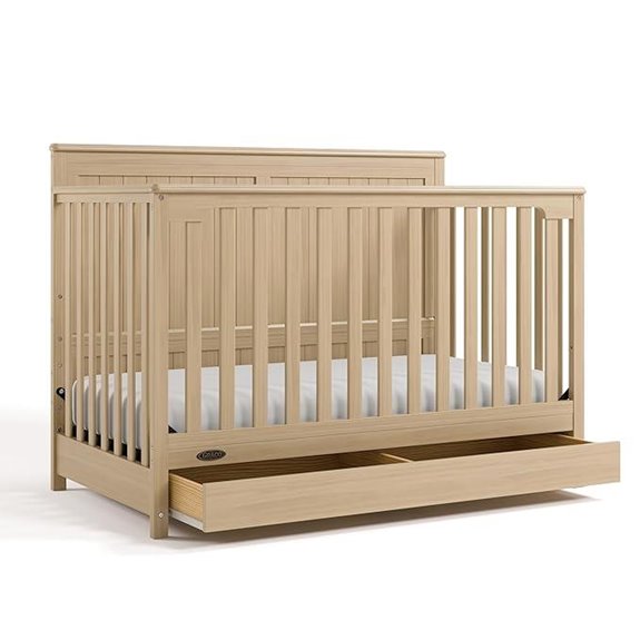 Graco Hadley 5-in-1 Convertible Crib with Drawer