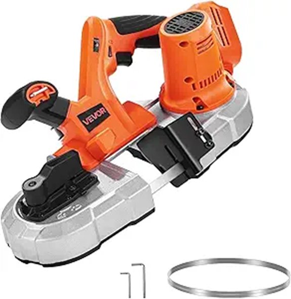 VEVOR 20V Cordless Band Saw with Brushless Motor