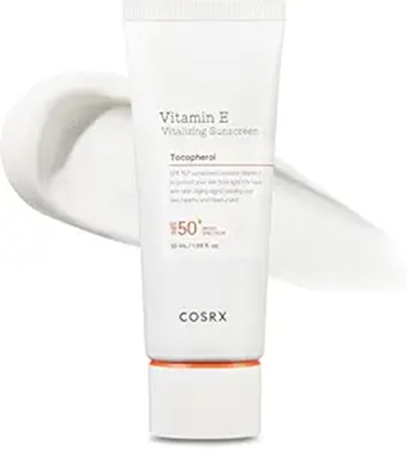 COSRX Vitamin E SPF 50 Face Sunscreen