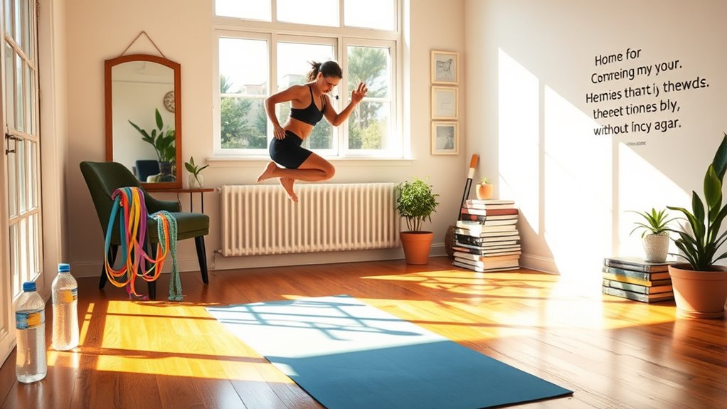 create a consistent motivating routine