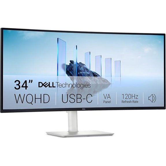 Dell 34-Inch Curved Monitor with USB-C and FreeSync