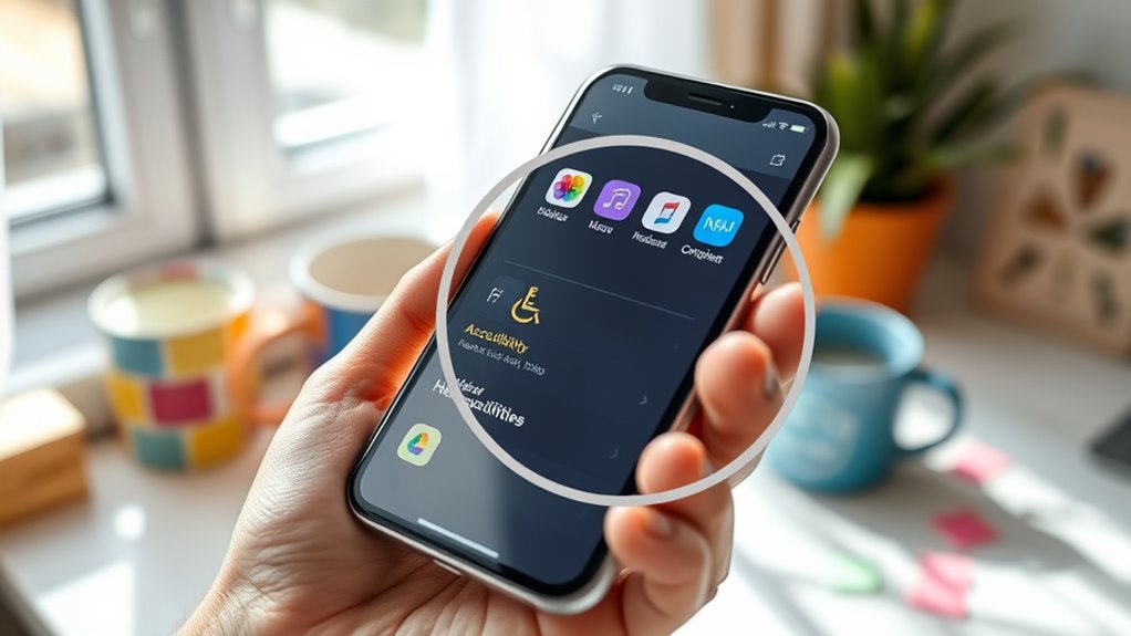 customizable accessibility and notifications