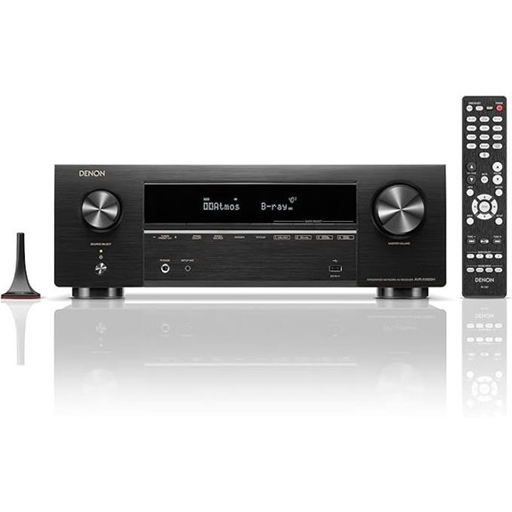 Denon AVR-X1800H 7.2 Channel AV Receiver with Wireless Streaming