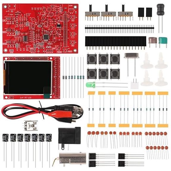 DSO 138 DIY Oscilloscope Kit with 2.4 TFT