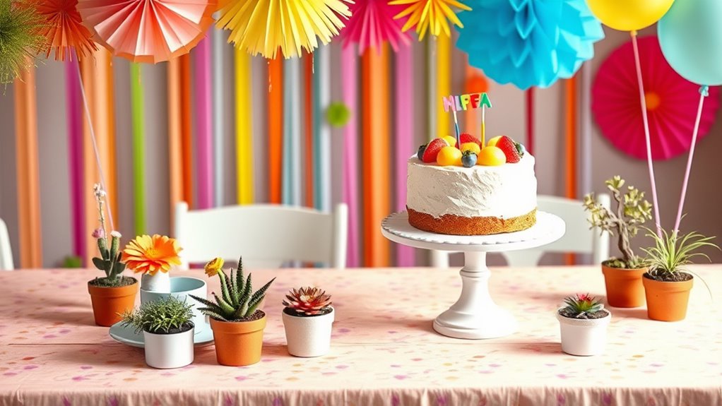 diy themed birthday decorations