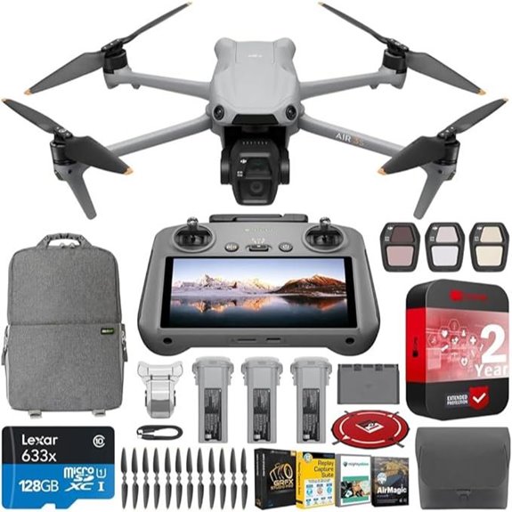 DJI Air 3S Fly More Combo Drone with Accessories