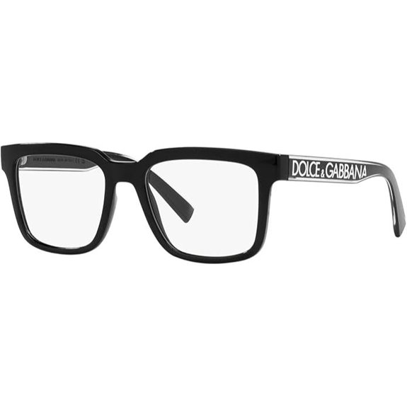 Dolce & Gabbana DG5101-501 Eyeglass Frame BLACK w/DEMO LENS 52mm