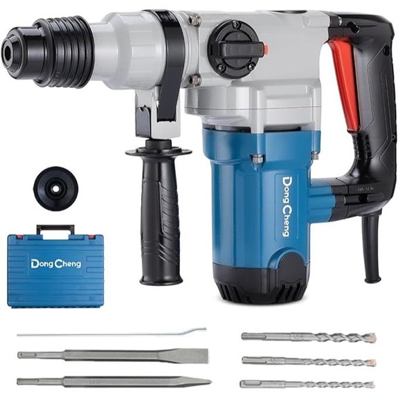 Dong Cheng SDS-Plus Rotary Hammer with Chisels