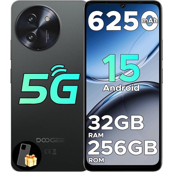 DOOGEE Note 59 Pro 5G Smartphone with 256GB Storage