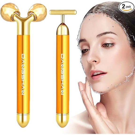 DANGSHAN 2-in-1 Electric Facial Massager Kit