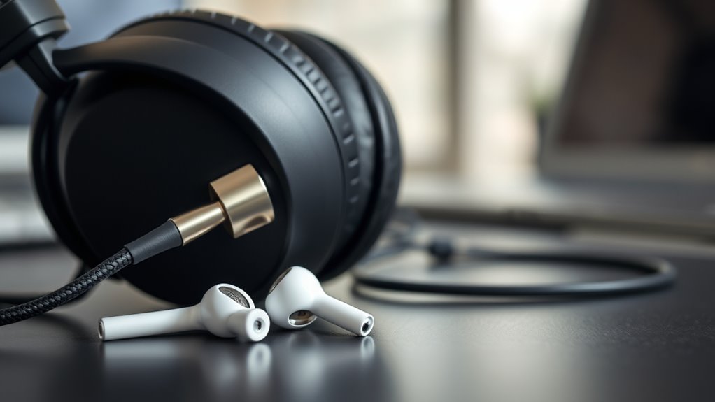 earbuds versus over ear headphones