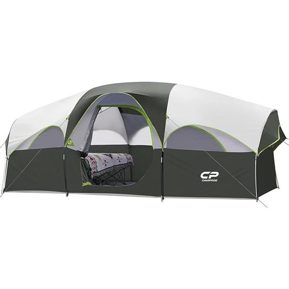eight person divided tent