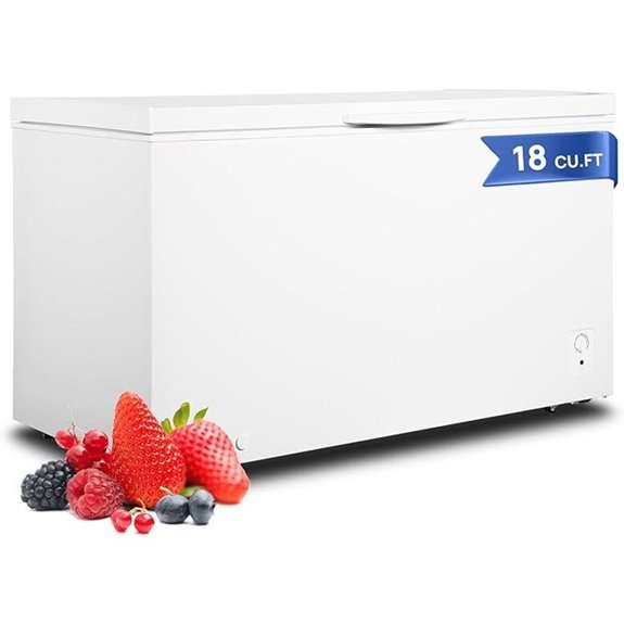 Deep Freezer 18 Cu.ft with Removable Basket