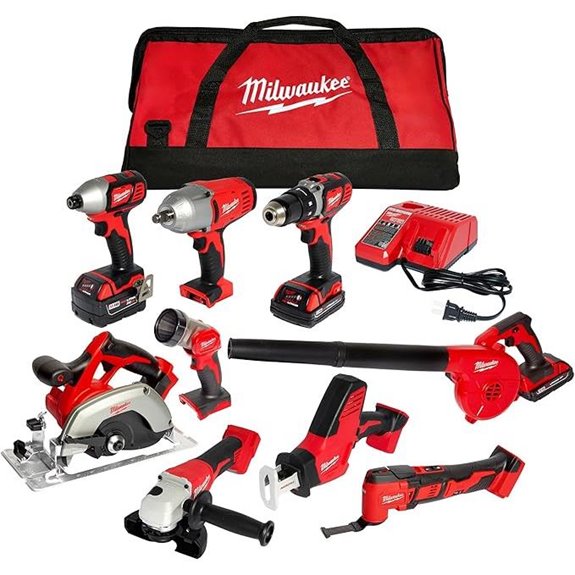 M18 18V Lithium-Ion Cordless 9-Tool Combo Kit