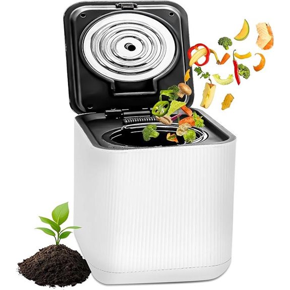 NutriChef 3 Quart Electric Food Composter