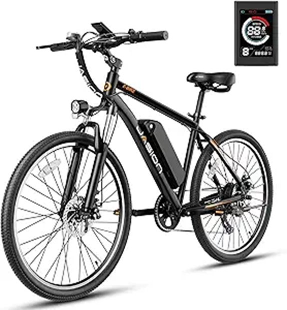Jasion EB5 Electric Mountain Bike with 750W Motor