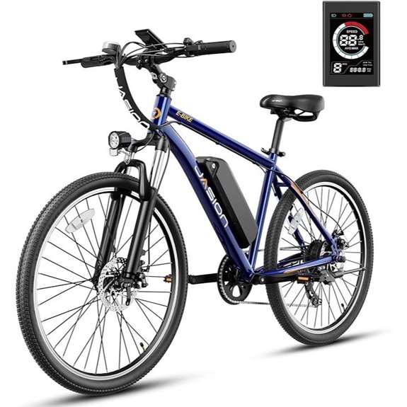 Jasion EB5 Electric Mountain Bike with Removable Battery