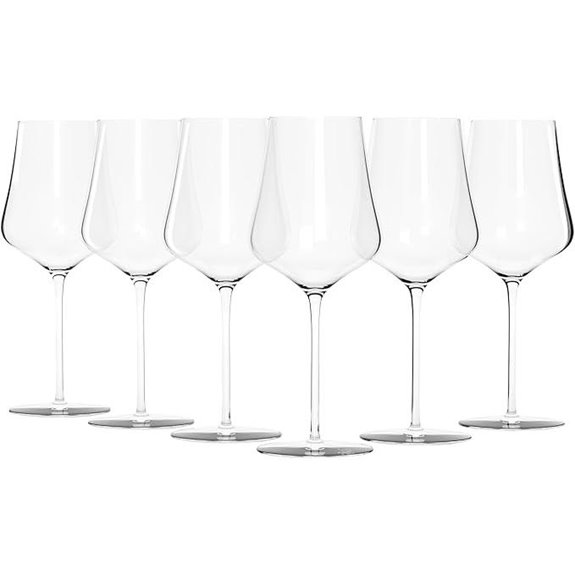 Gabriel-Glas Crystal Wine Glasses Set of 6