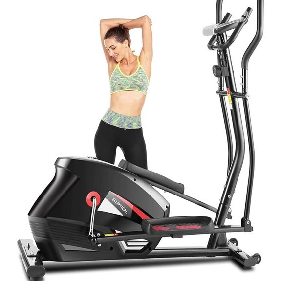 Elliptical Exercise Machine with APP and 10 Resistance Levels