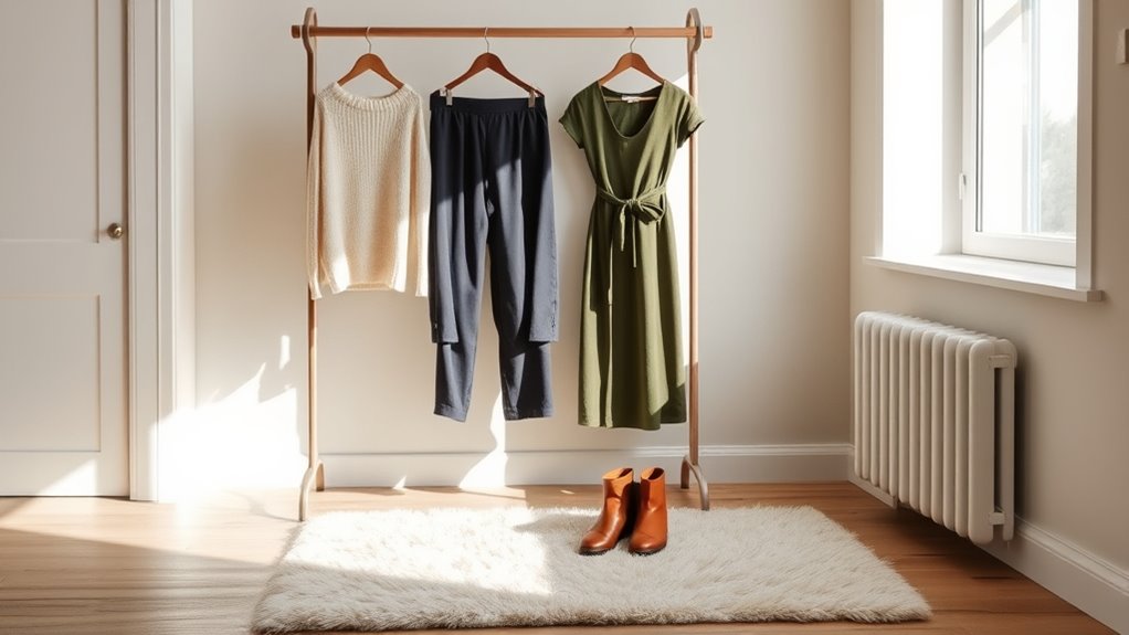 embrace minimalist sustainable wardrobe