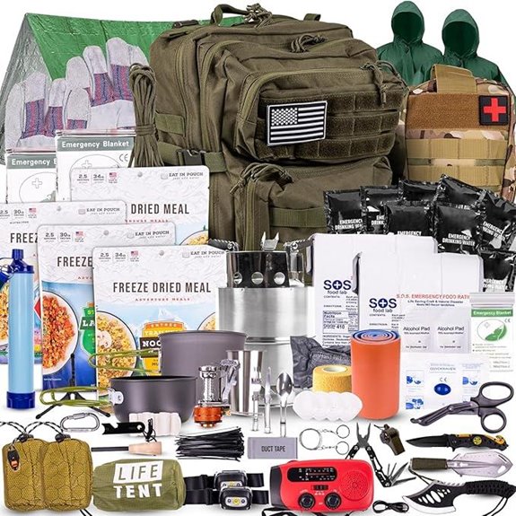 72-Hour Emergency Survival Kit with Backpack