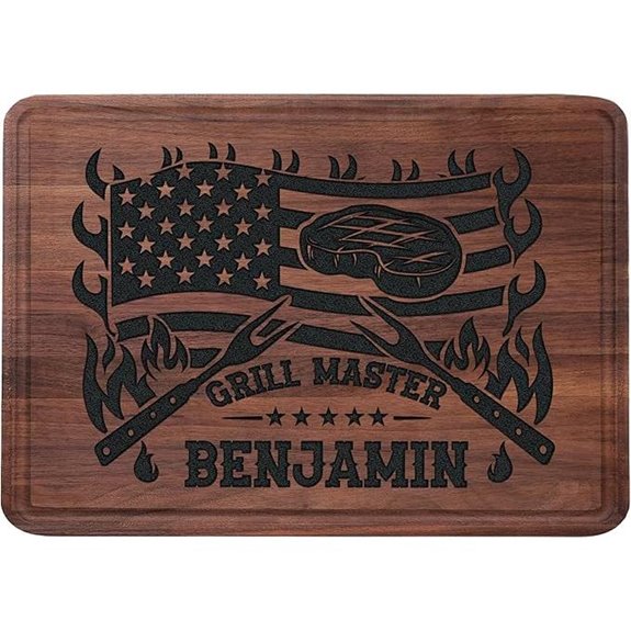 Personalized Engraved Cutting Board for Meat Gifts