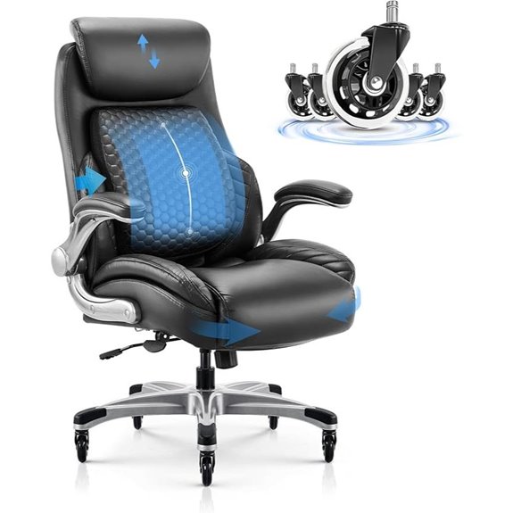 ergonomic lumbar support chair