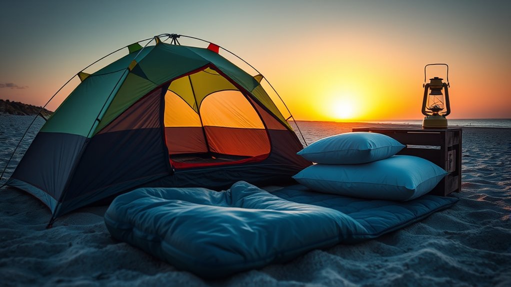 essential camping sleep gear