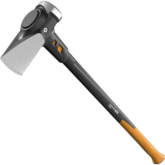 Fiskars 8 lb. Splitting Maul with Shock Handle