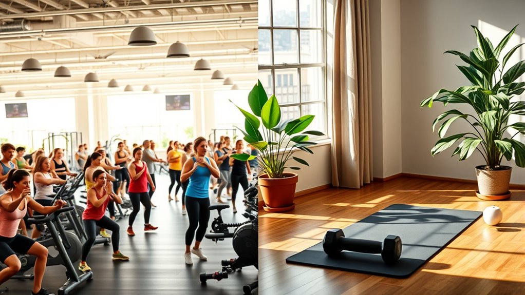 flexible motivating exercise routines