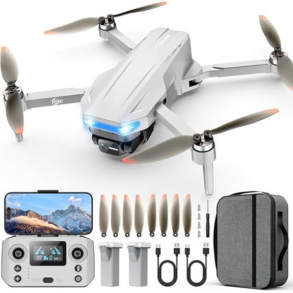 4K Camera Foldable Drone with GPS and 48 Min Flight