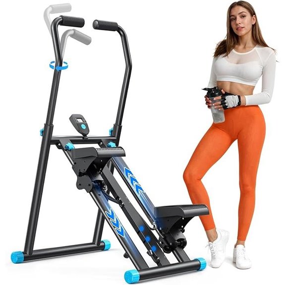 MERACH Compact Folding Stair Stepper for Full-Body Workout