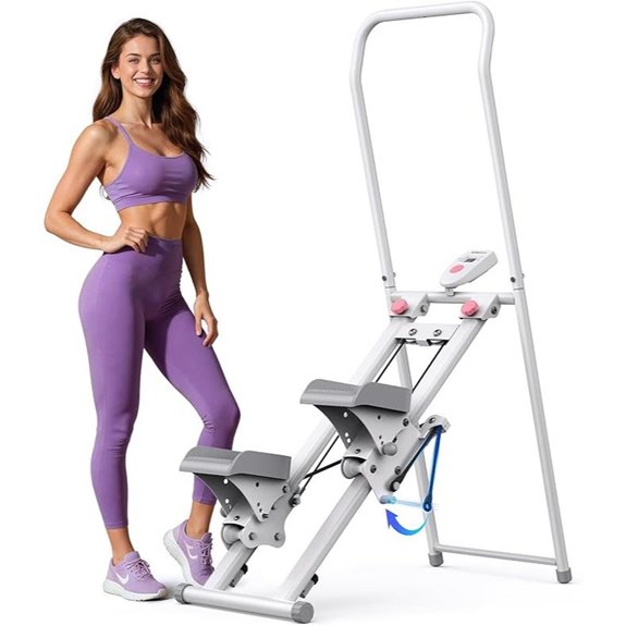MERACH Foldable Stair Stepper for Full-Body Workout