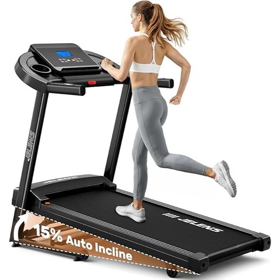 foldable treadmill with incline