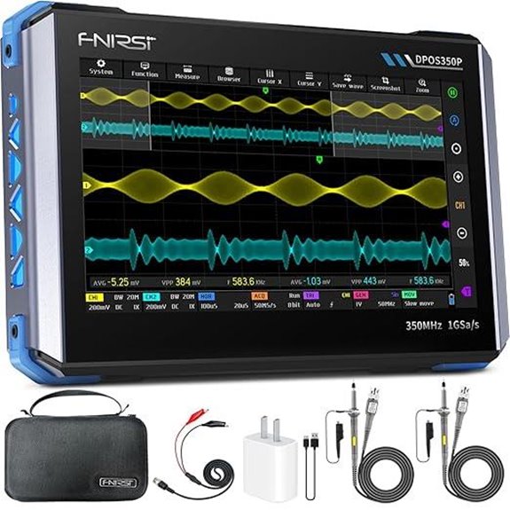 FNIRSI DPOS350P 4-in-1 Tablet Oscilloscope