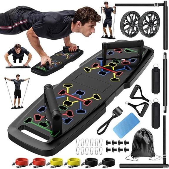 Push Up Board & Fitness Accessories for Full Body Workout