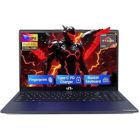 NIMO 15.6 Gaming Laptop with Ryzen 5 & Radeon