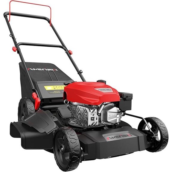 21 Gas Lawn Mower with 3-in-1 Functions